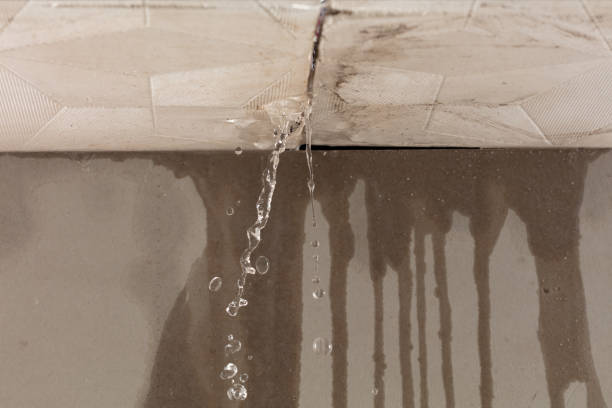 Professional Water Damage Restoration technician working in Lincoln, NH